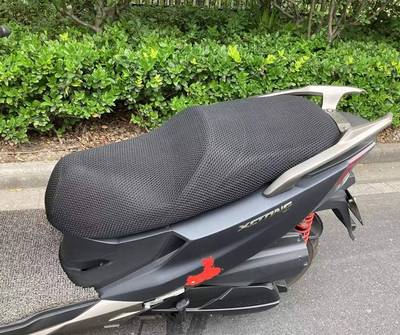 适用于光阳赛艇250300S400坐垫套摩托车改装蜂窝网防晒座套座垫隔