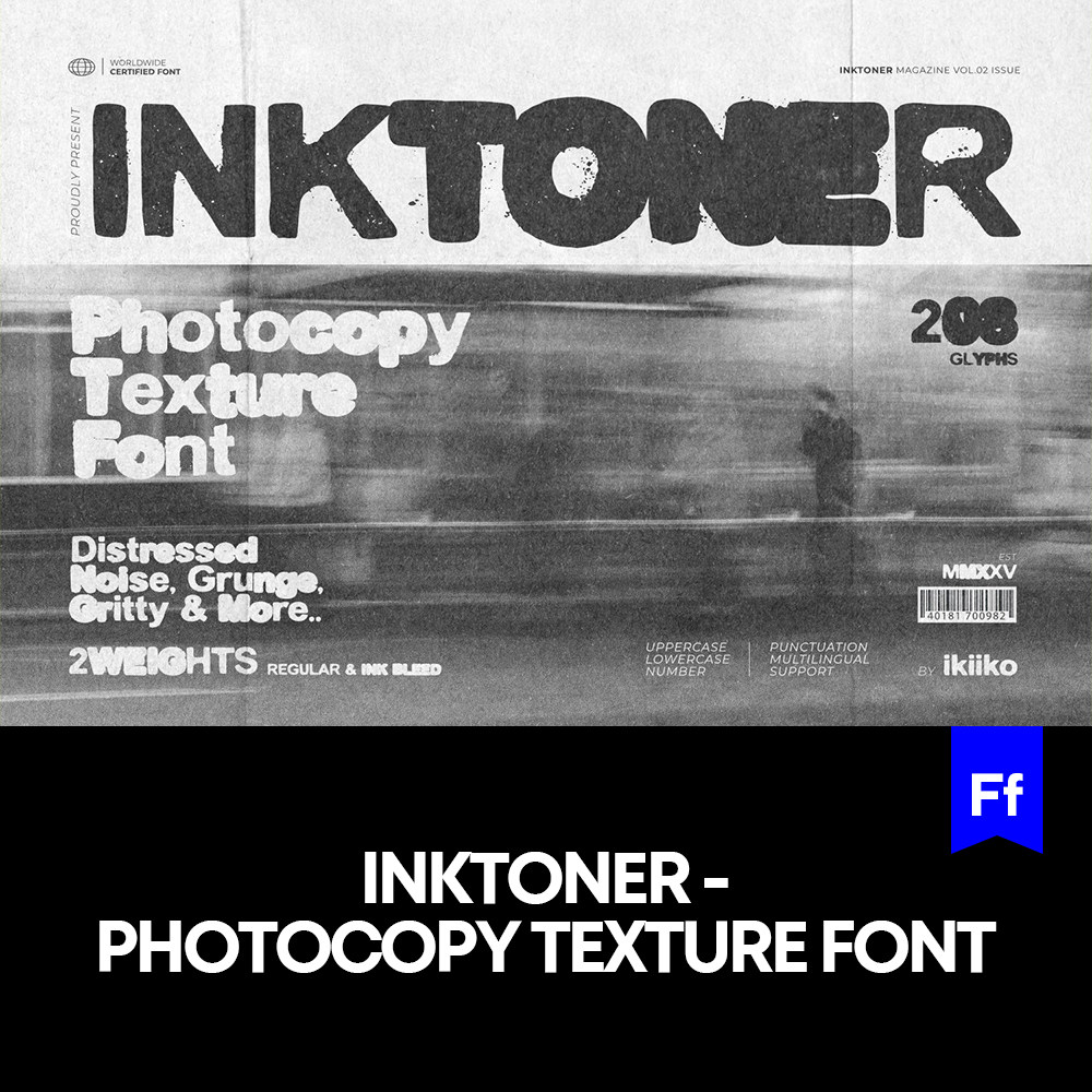 Inktoner 1款艺术污渍设计素材/源文件