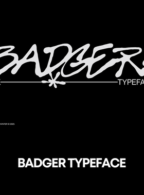 BADGER Typeface