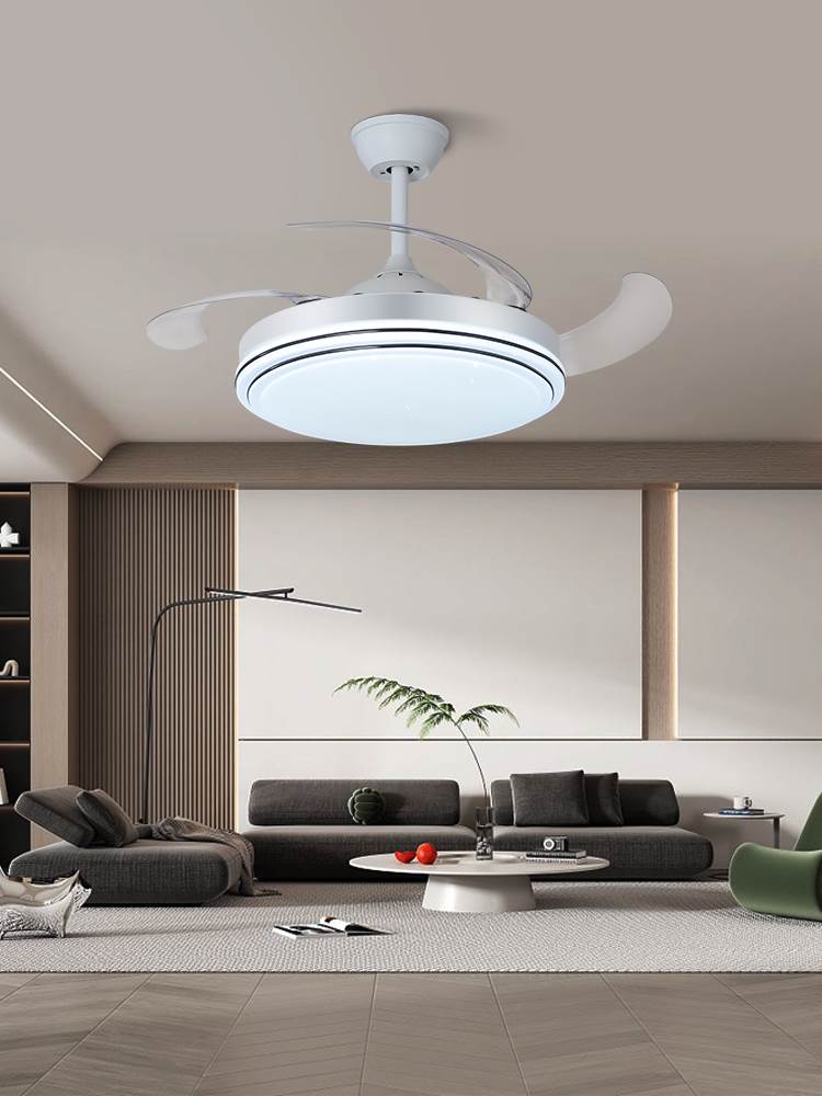 隐形风扇灯2022年新款吊扇灯家用一体吊灯客厅餐厅卧室北欧电扇灯