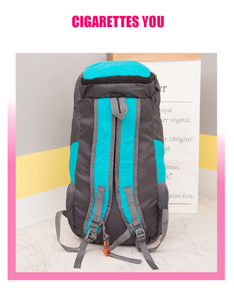 ULTRA-LIGHT PORTABLE LARGE-CAPACITY SKIN BAG FOLDABLE TRAVEL BAG MEN AND WOMEN BACKPACK OUTDOOR BACKPACK MOUNTAINEERING BAG WATERPROOF