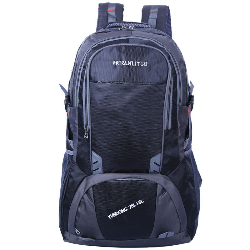 TRAVEL BAG MALE 80 LITERS NEW SUPER LARGE CAPACITY OUTDOOR MOUNTAINEERING BAG BACKPACK FEMALE TRAVEL LUGGAGE BAG HIKING BACKPACK