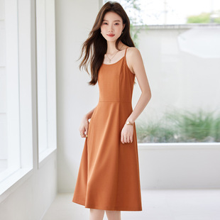 ZG轻奢无袖背心连衣裙女春秋2025新款小个子气质女神范高级感西装