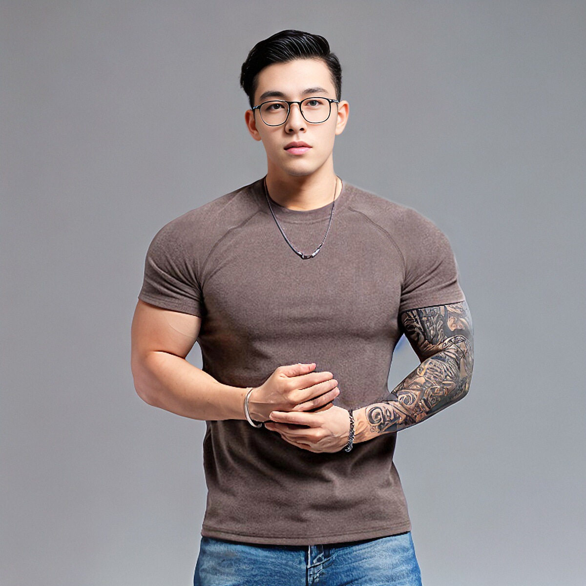 四季款德绒插肩圆领健身短袖修身男运动户外训练弹力束口T恤短袖,运动服/休闲服装,运动T恤,淘宝优惠券,粉丝福利购,淘宝优惠卷