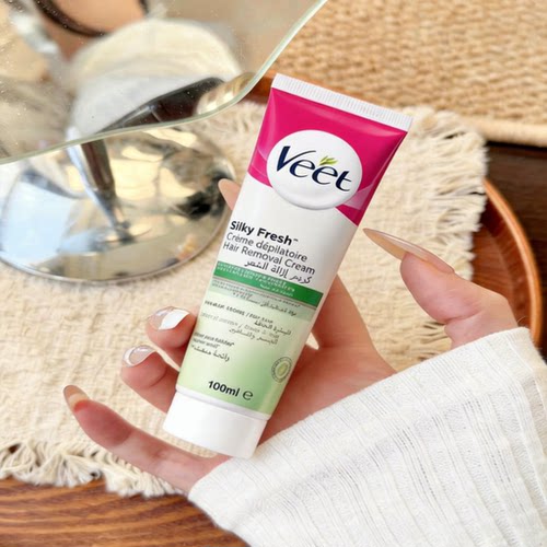 【保税】Veet薇婷脱毛膏温和去腿毛腋毛手臂毛光滑男女专用非永久