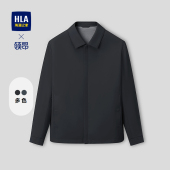 海澜之家商务行政翻领中老年干部夹克男2026春季 挺括休闲爸爸外套