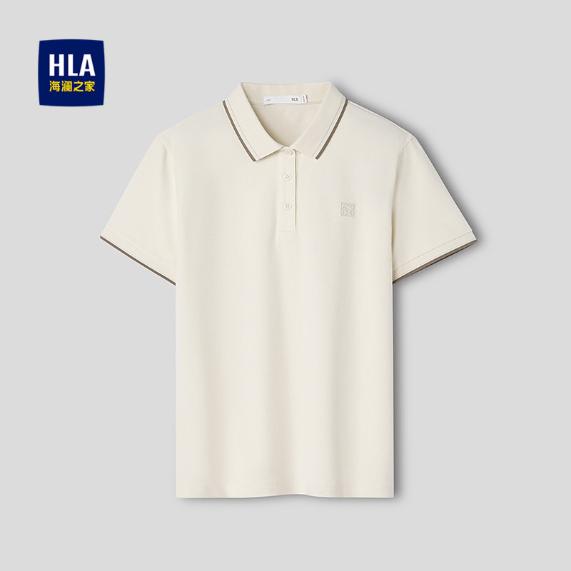 HLA/海澜之家短袖POLO衫2026春夏新款翻领质感商务上衣女装,女装/女士精品,POLO衫,淘宝优惠券,粉丝福利购,淘宝优惠卷