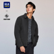HLA 海澜之家POWER YOUNG系列夹克2025秋冬新保暖翻领加厚外套男