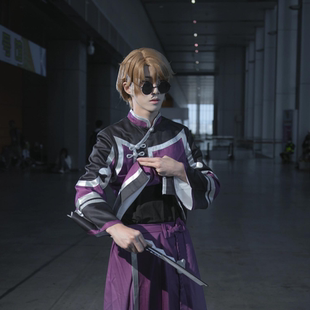 崩坏星穹铁道服斯科特cos斯科特cos服斯科特cos假发斯科特cos眼镜