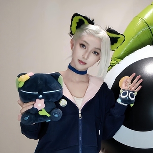 罗小黑战记2鹿野cos鹿野cos服鹿野cos假发鹿野假发鹿野cos鹿野cos