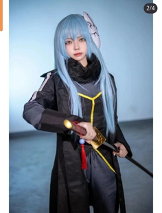 关于我转生变成史莱姆这件事利姆露cos利姆露cos假发利姆鲁cos服