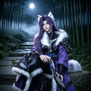 李白千年之狐cos李白千年之狐cos服李白cos服李白cos李白cos服