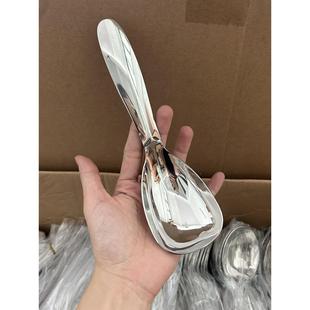 厨房304不锈钢地主勺大号公勺分菜勺子家用饭勺亮光调羹汤勺