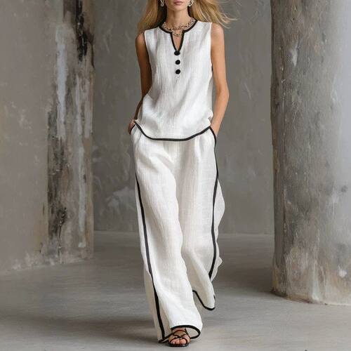Women summer casual 2 piece V neck lady fashion suit女士套装