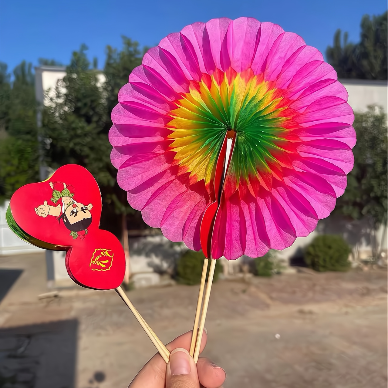 明星同款非遗翻花纸百变魔术翻花怀旧玩具纸翻花刘氏翻花