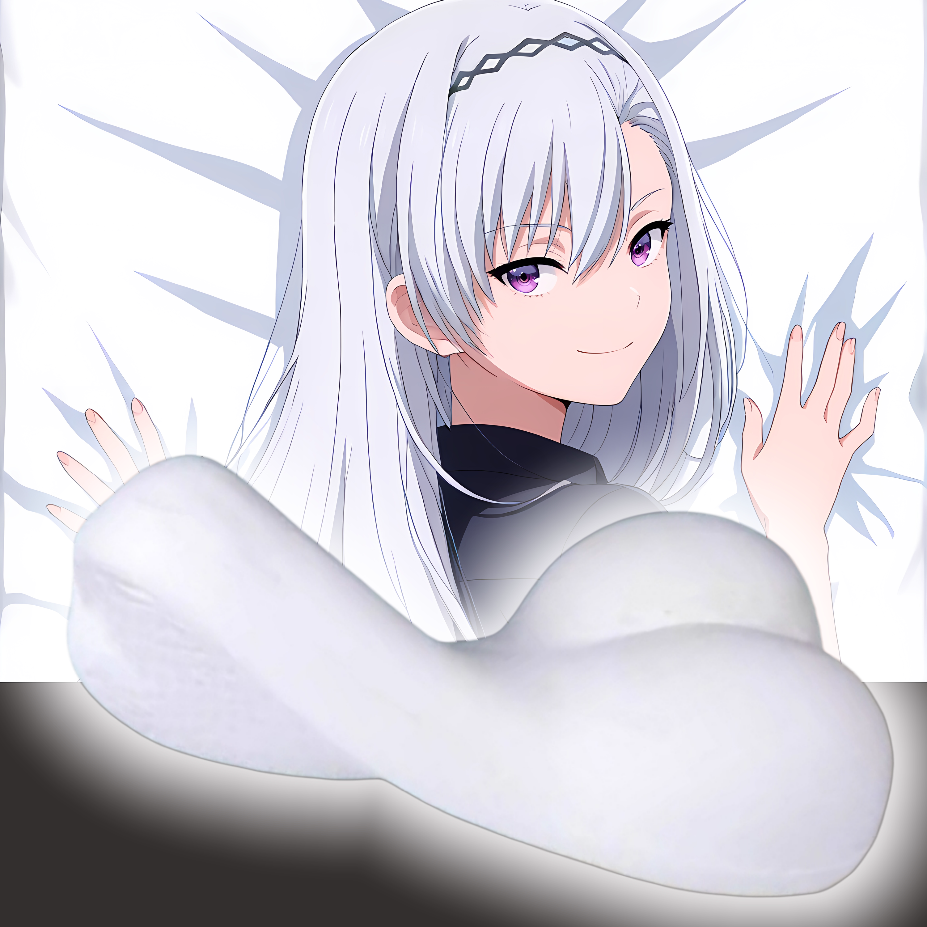 无敌萌原创-半身异形抱枕人形靠枕头实力至上主义的教室 八神拓也