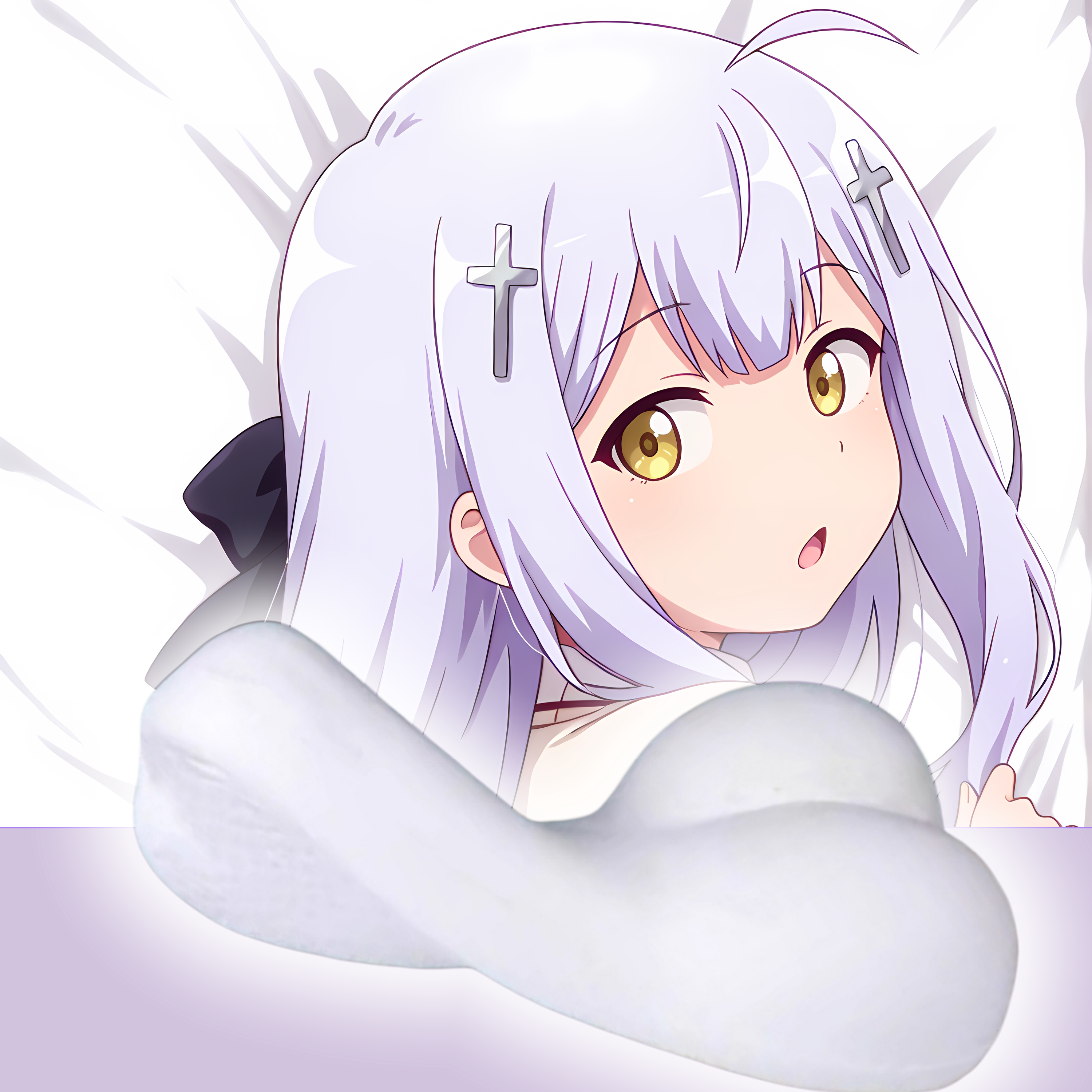 原创半身异形抱枕人形小靠枕头定制珈百璃的堕落菈菲尔二次元