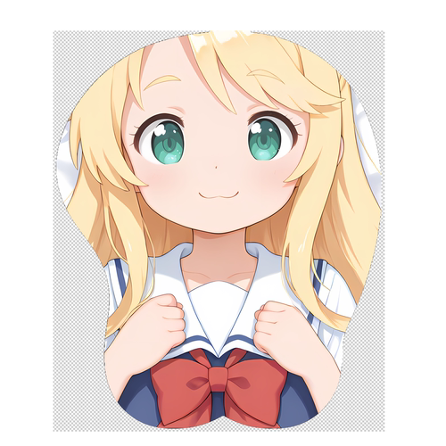 原创-3d胸部立体硅胶鼠标垫定制天使降临到了我的身边 姬坂乃爱