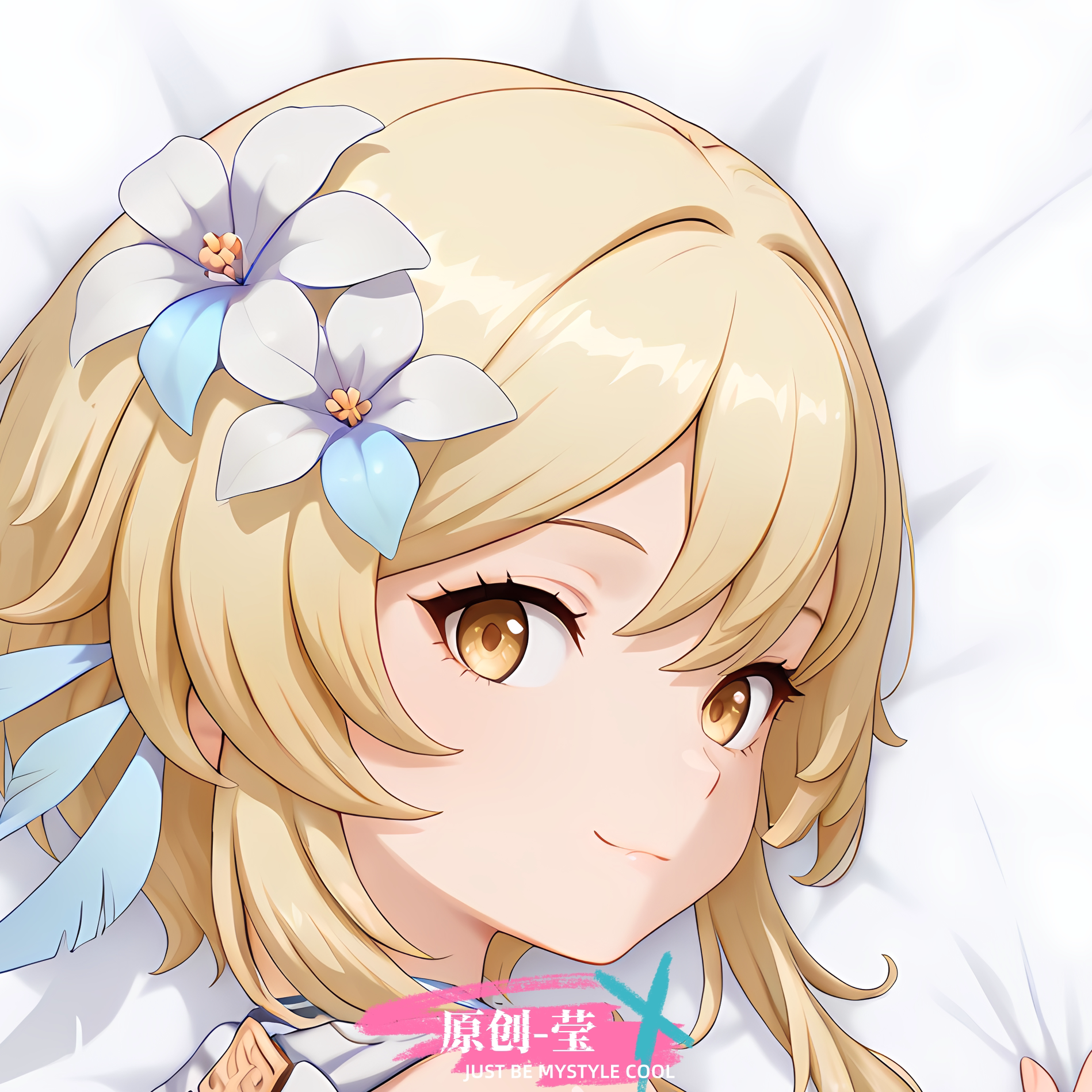 原创-等身抱枕定制二次元人形等人高原神 莹 大长条枕头动漫游戏