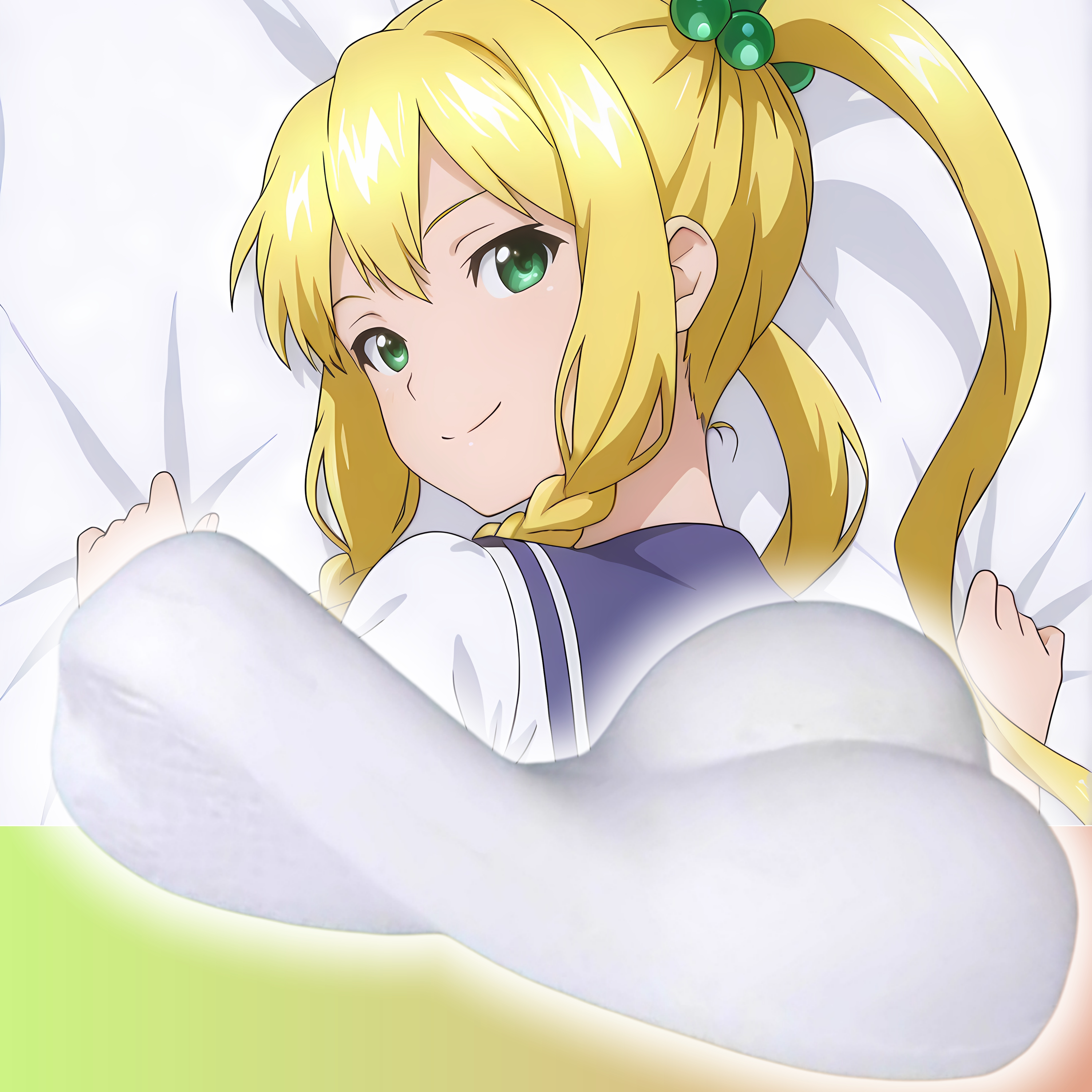 原创-半身异形抱枕头人形枕头定制魔具少女 姬神木灵 二次元游戏