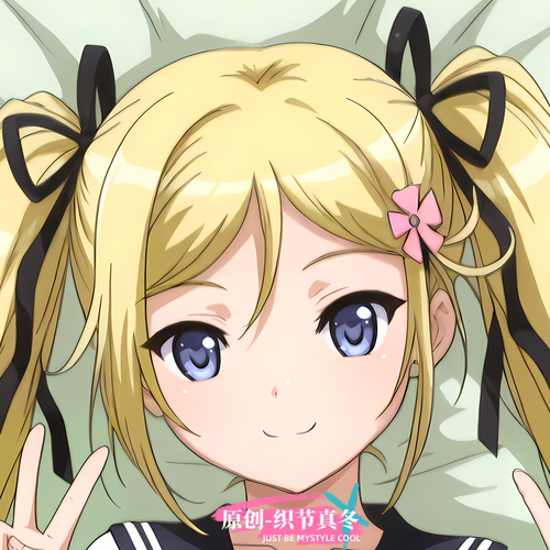 原创-彼女×彼女×彼女  织节真冬 等身抱枕定制二次元人形等人高