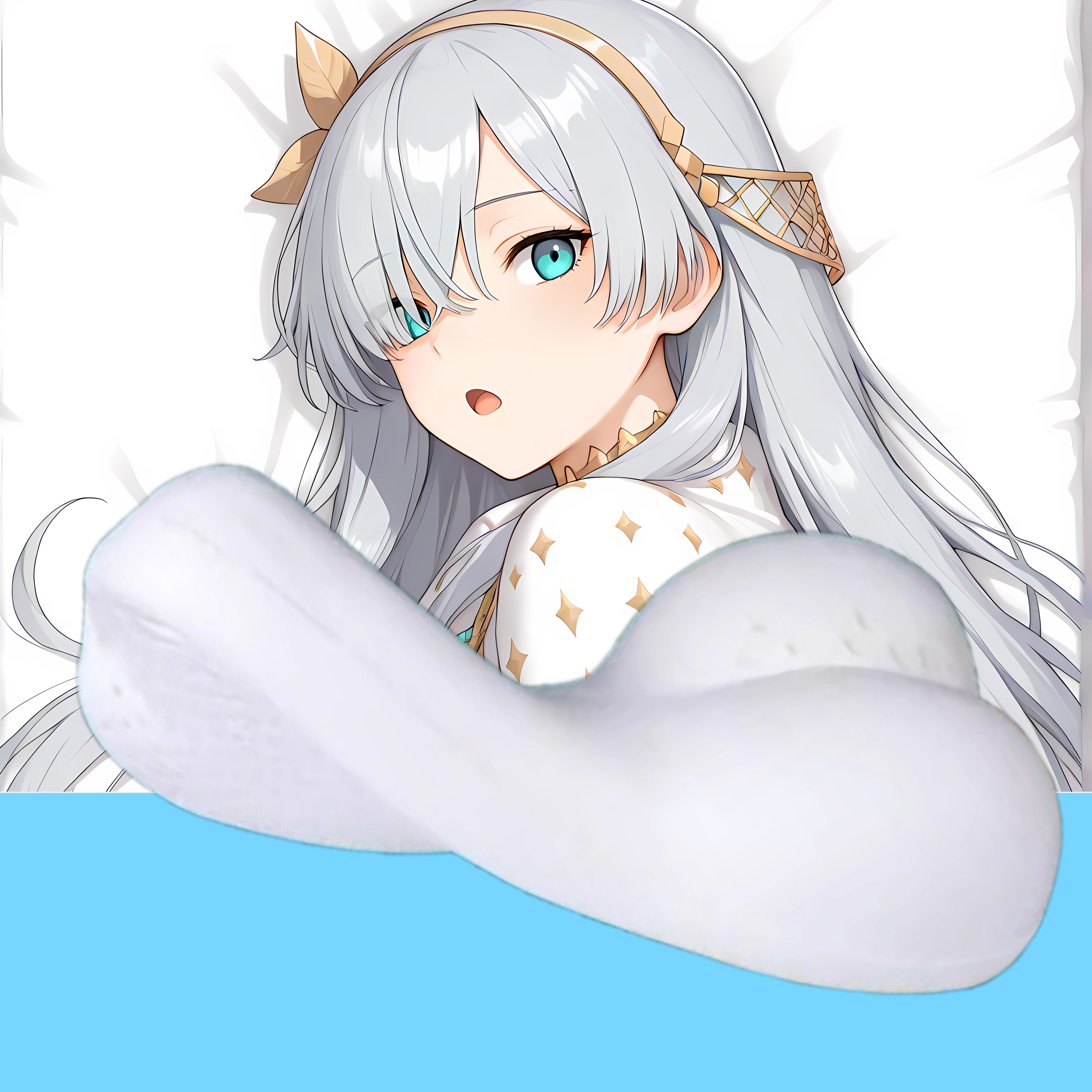 无敌萌原创-半身异形抱枕人形定制fgo 安娜斯塔西娅二次元游戏