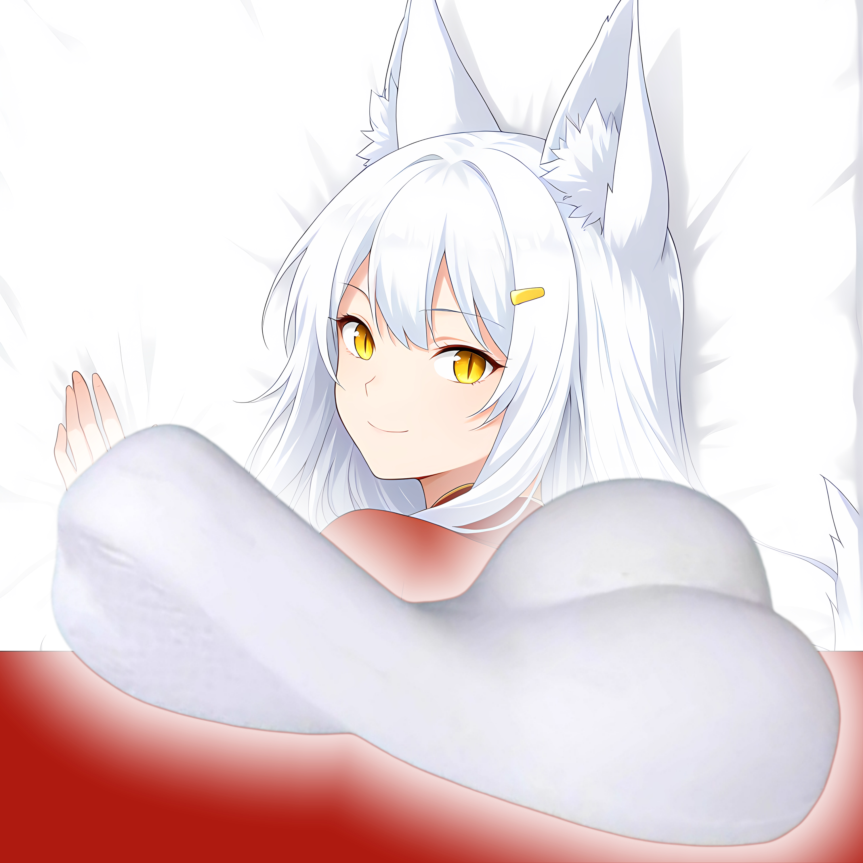 无敌萌原创-半身异形抱枕人形靠枕头定制二次元妖怪名单 苏九儿