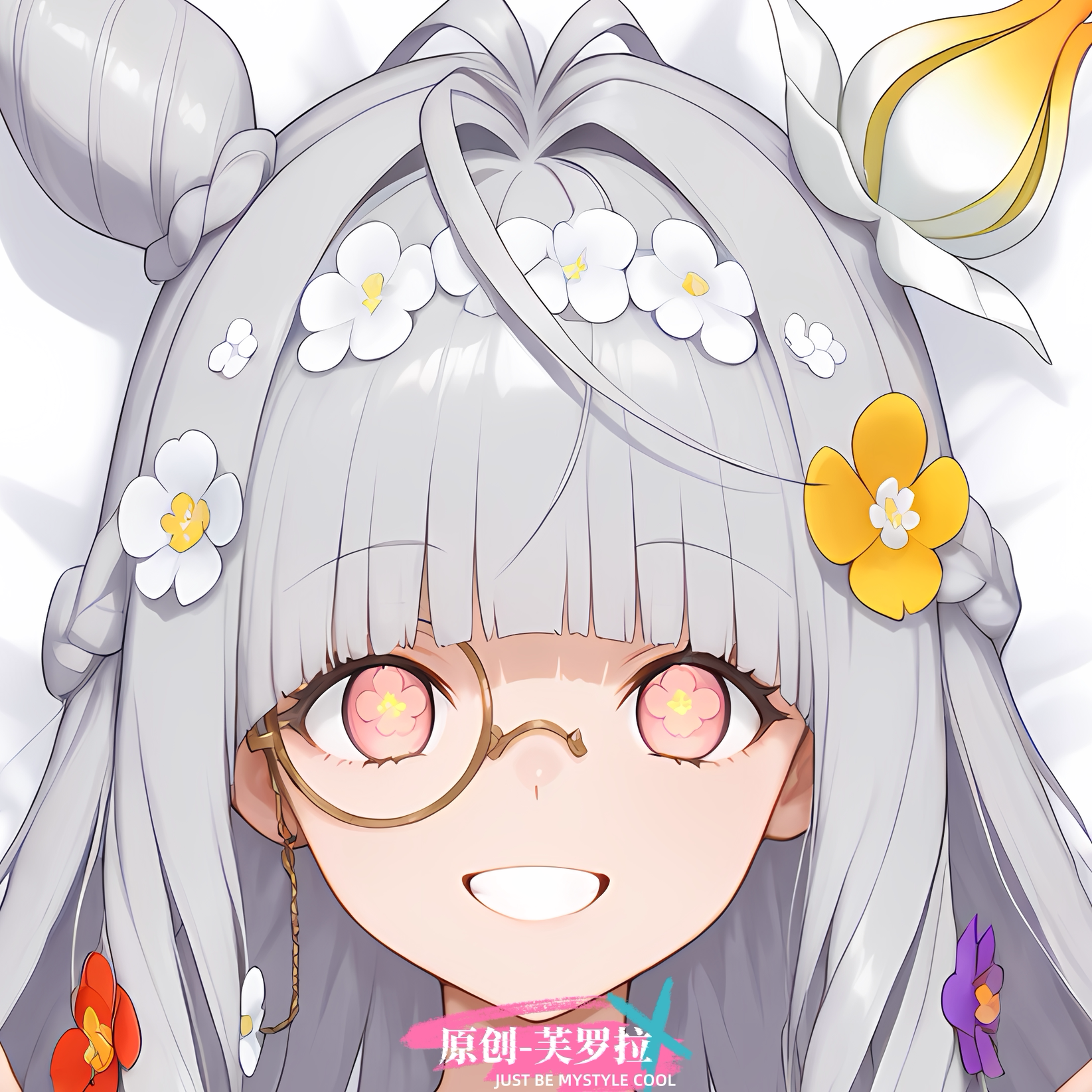 原创-等身抱枕芯套定制二次元fgo 芙罗拉长条枕头动漫游戏周边