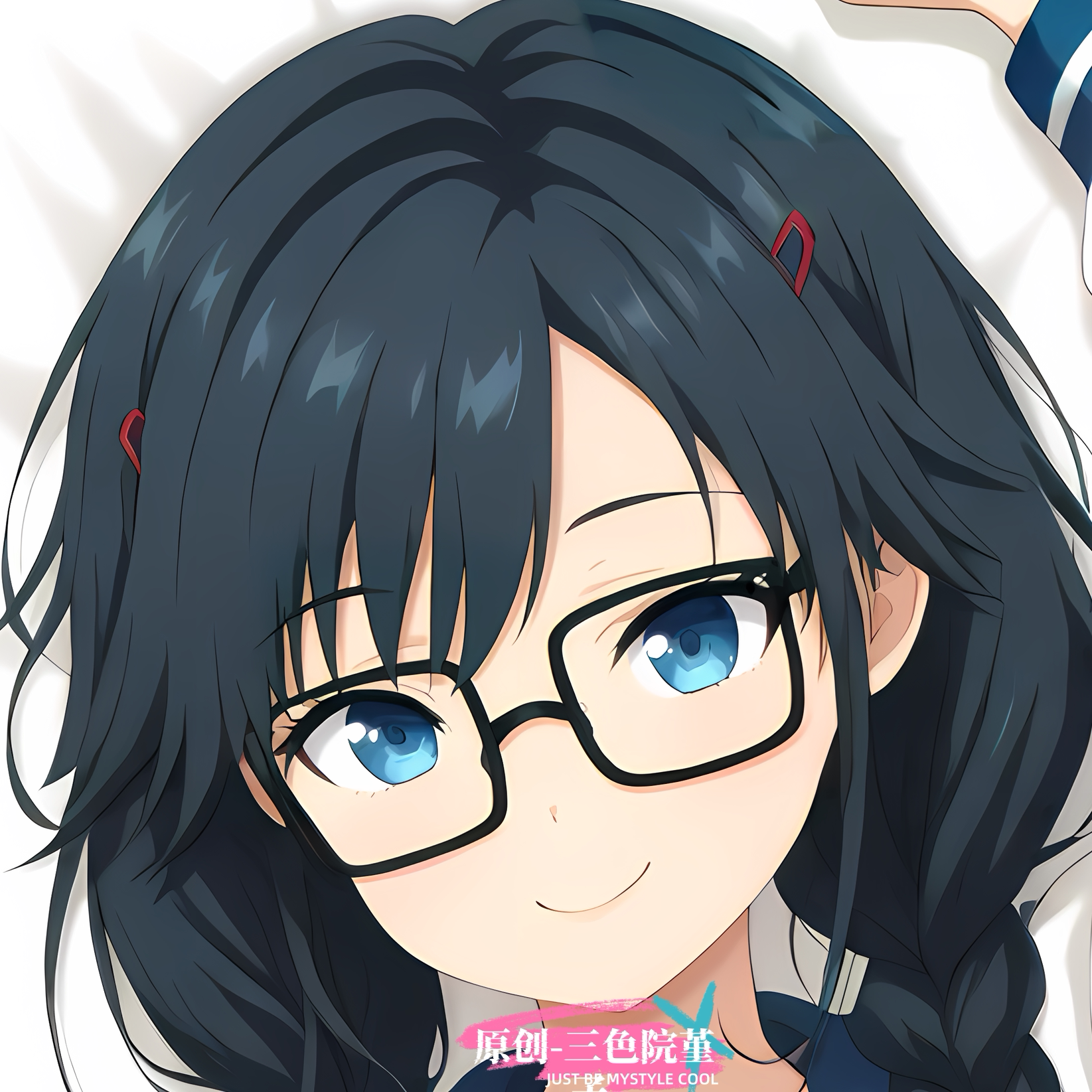 原创-等身抱枕芯套定制喜欢本大爷的竟然就你一个?三色院堇子