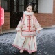 格格服女童汉服冬季 国风加厚旗袍裙拜年服 儿童秋冬装 2025新款 古装