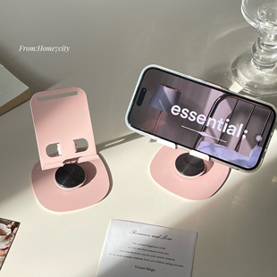 高品质金属材质手机支架可旋转可折叠桌面手机平板支撑架追剧神器