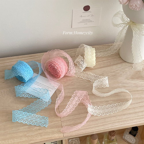 ins韩系蕾丝丝带唯美温柔风