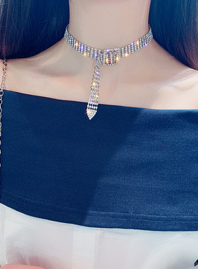 choker满钻日韩风项圈脖子饰品