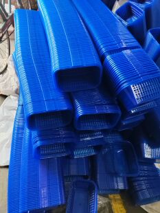 真空抽杨梅篮子塑料篮1斤2斤水果篮手提方篮礼盒篮杨梅篮长方形框