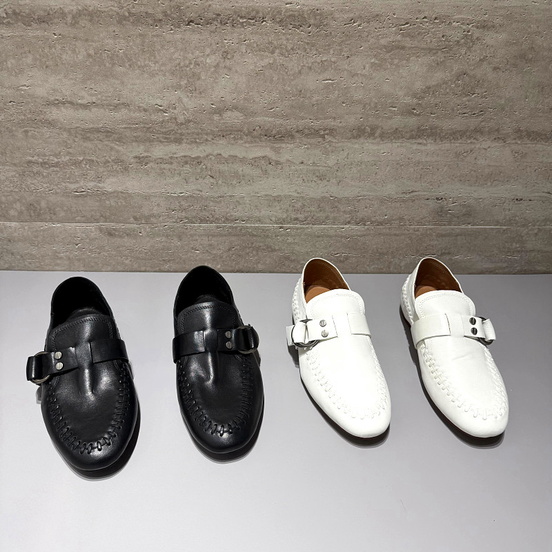 欧洲站女鞋2026年春季新款欧货真皮低跟平底一脚蹬乐福鞋复古单鞋,女鞋,深口单鞋,淘宝优惠券,粉丝福利购,淘宝优惠卷