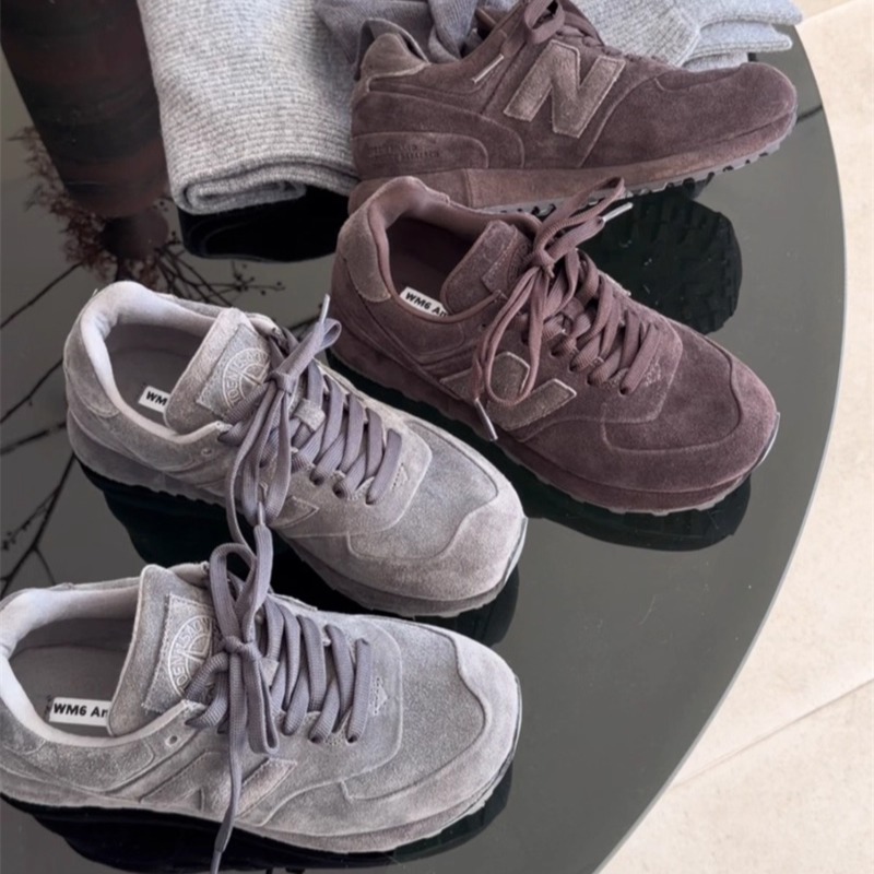 WM6厚底加绒运动休闲鞋女