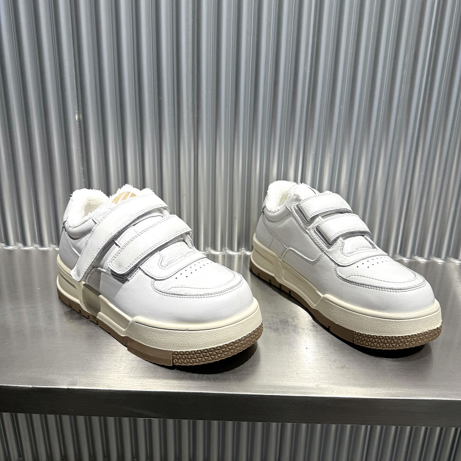 欧洲站休闲厚底二棉女鞋加绒保暖