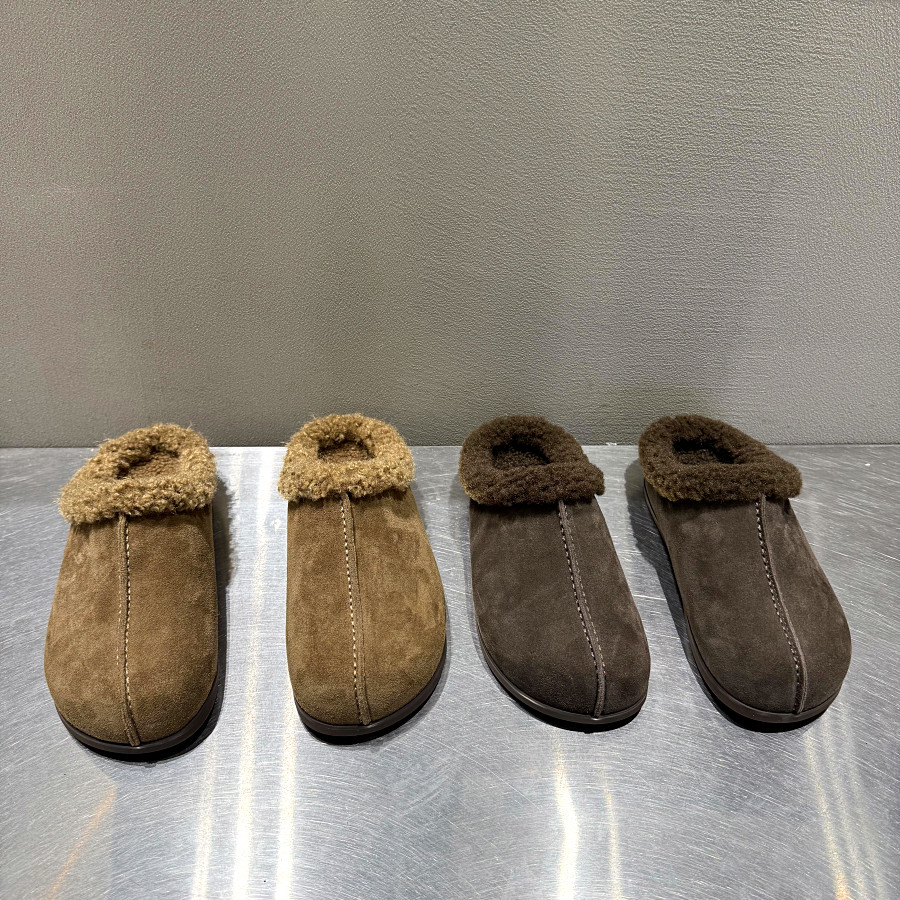 欧洲站包头拖鞋女平底半拖