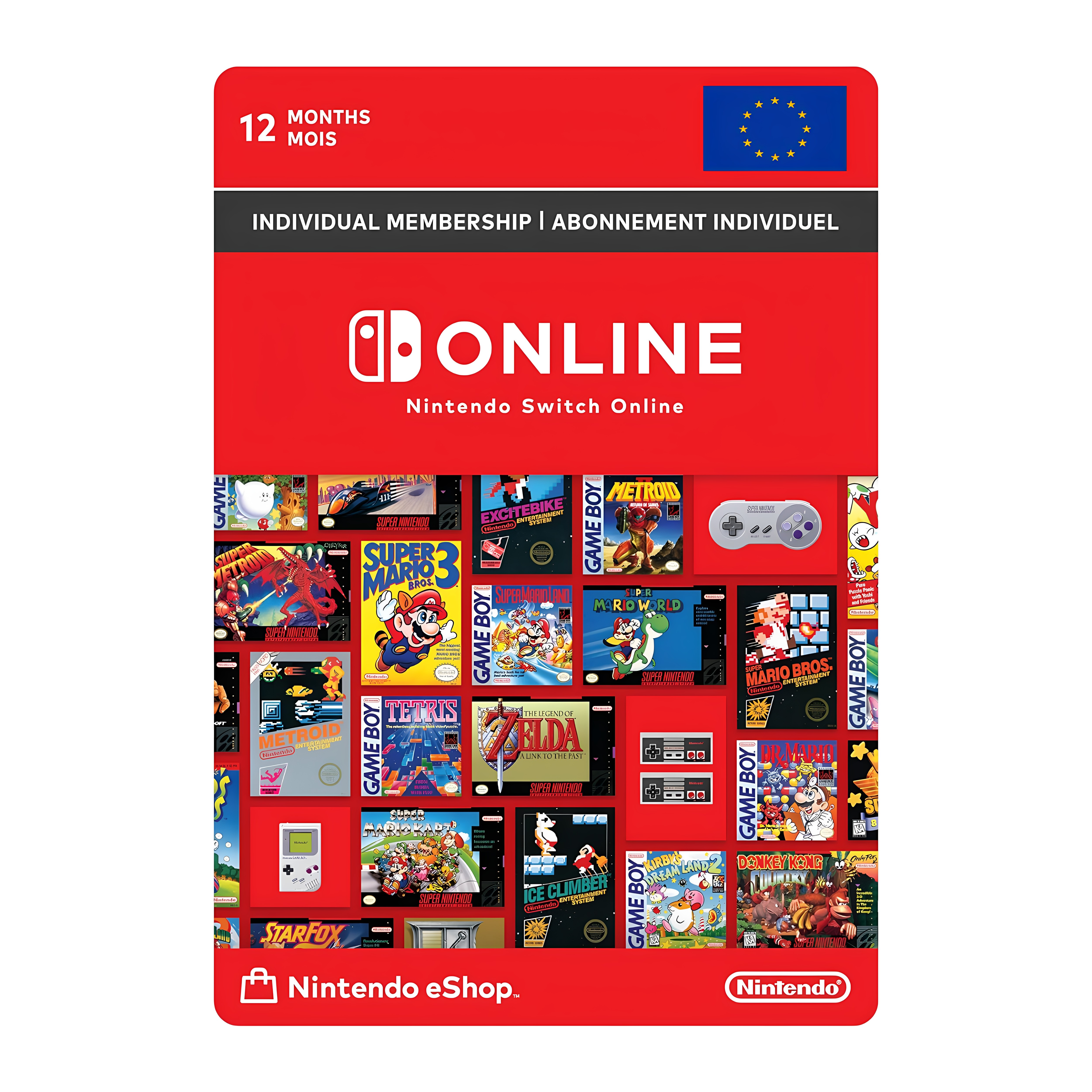 Switch2Online12-Month会员卡
