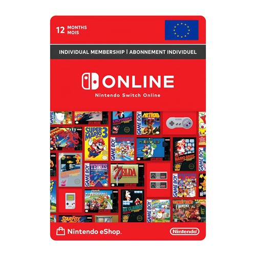 Switch2Online12-Month会员卡