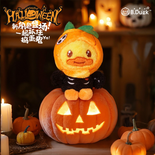 B.duck小黄鸭万圣节系列潮玩有趣系列
