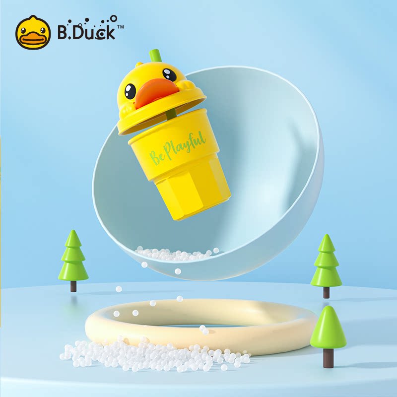 B.Duck小黄鸭硅胶杯户外运动图片