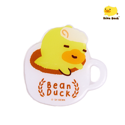 B.Duck官方 小黄鸭Bean Duck系列卡通周边自粘手机伸缩气囊支架