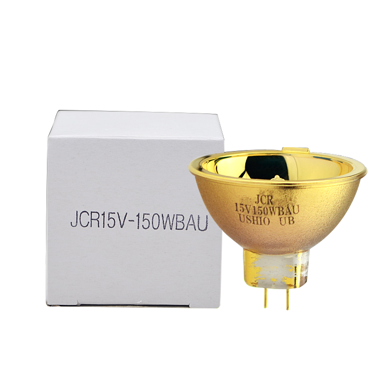 15V150W镀金灯杯JCR 15V150W BAU光学仪器金杯射灯显微镜灯泡