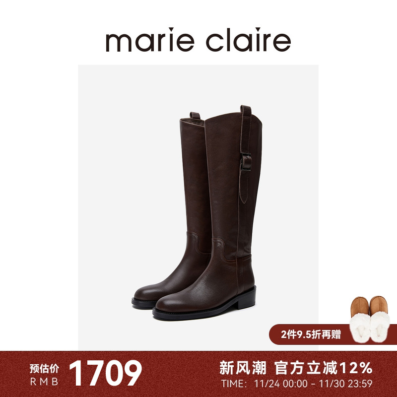 「宽筒马靴」穿出小细腿 都市/户外，都出众