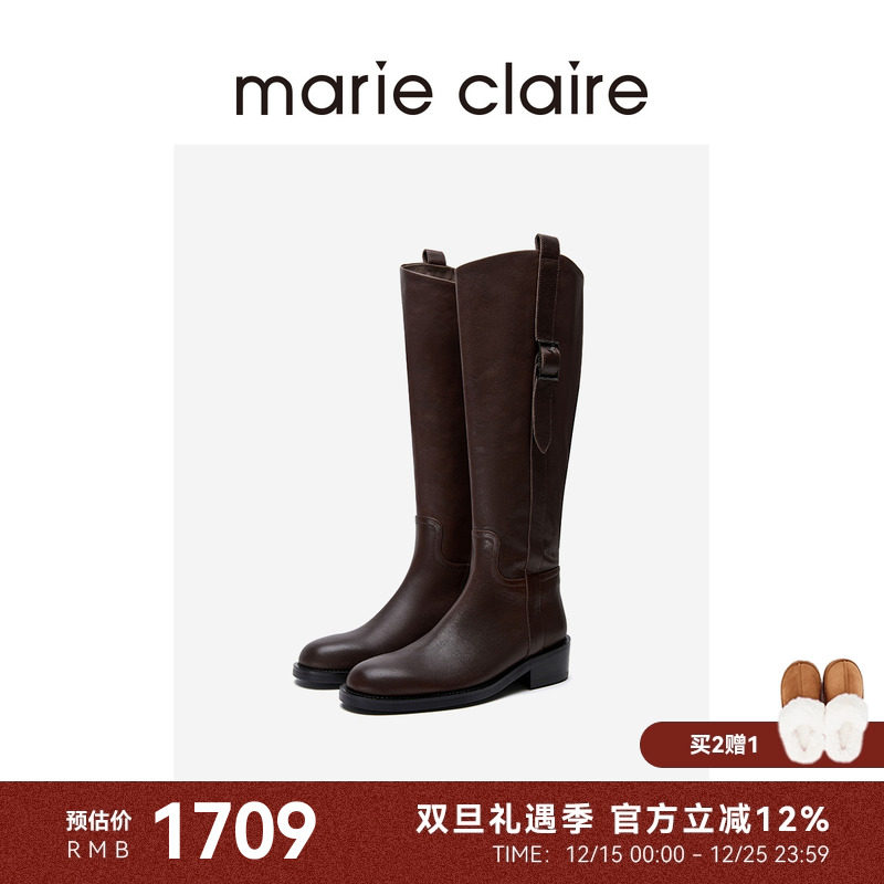 「宽筒马靴」穿出小细腿 都市/户外，都出众