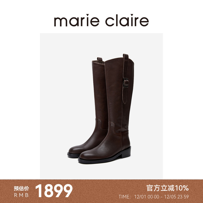 「宽筒马靴」穿出小细腿 都市/户外，都出众