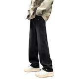 美式潮牌设计款铆钉宽松休闲直筒显瘦牛仔裤男K912-P55，男装牛仔裤，星座205