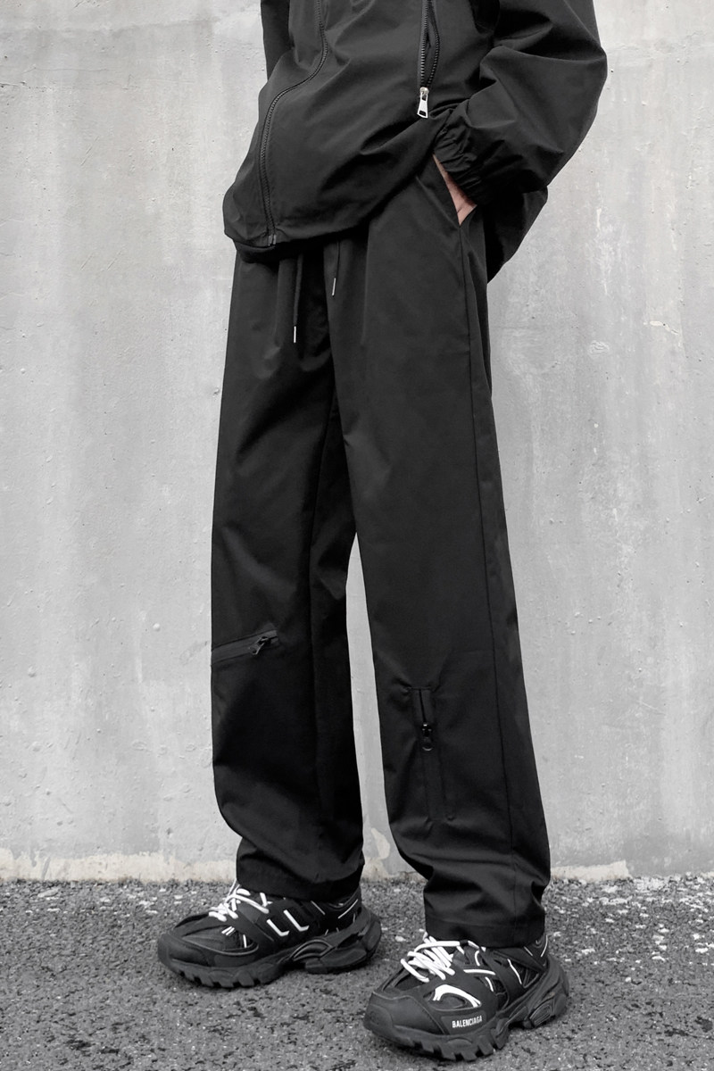 防风防水运动登山裤宽松直筒休闲大码工装冲锋裤男K916-P45,男装工装外套,星座205