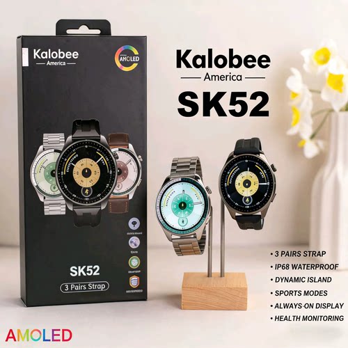 2026新款SK52智能防水运动手表